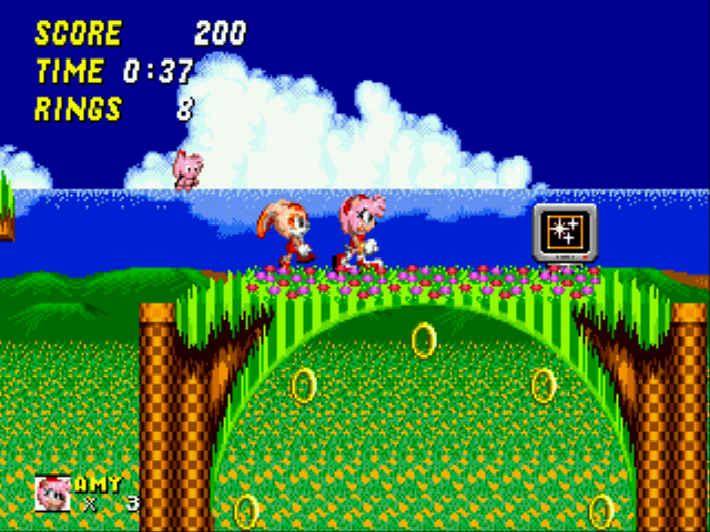 Sonic the Hedgehog 2 - Pink Edition Screenshot 1